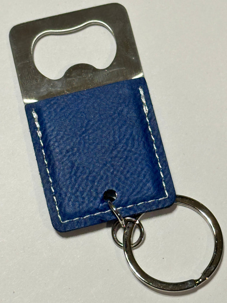 Leather Bottle Opener Keychains