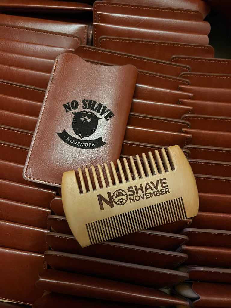 Beard comb w/ Leather Case