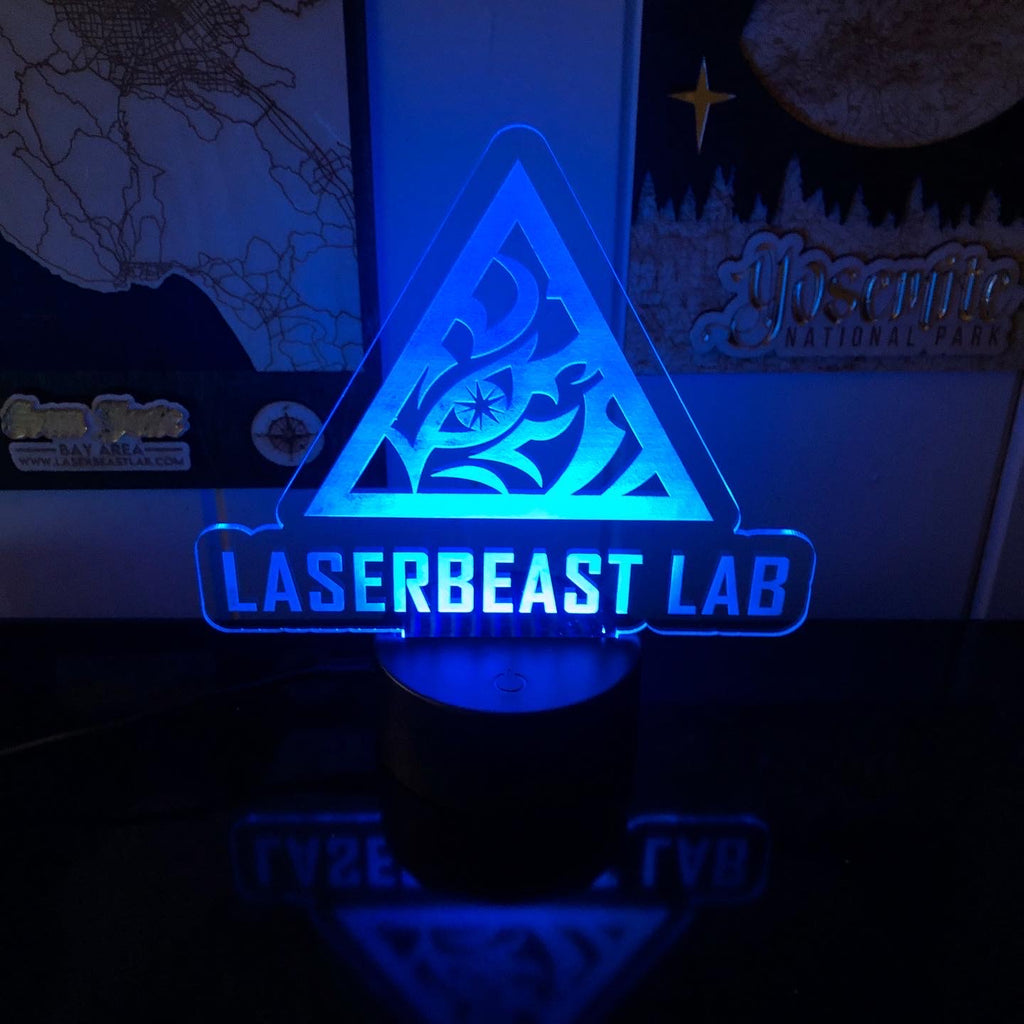 LED Acrylic Sign - LaserBeast Lab